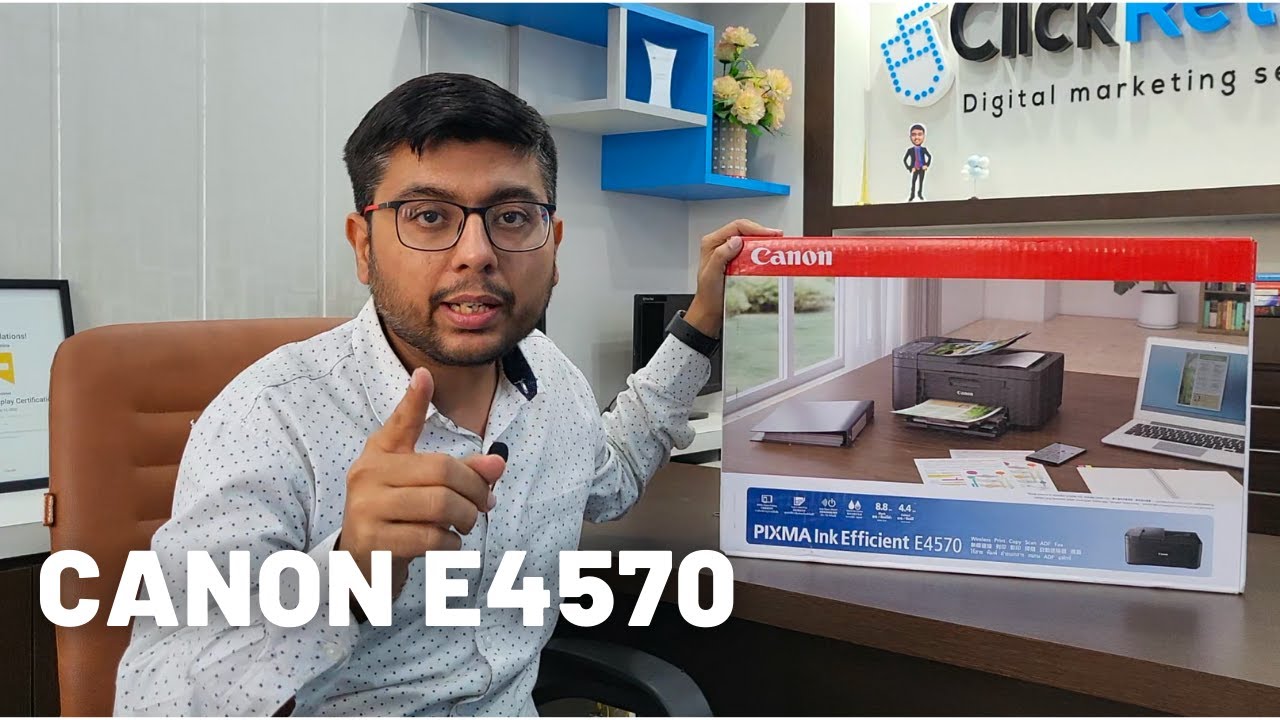 Canon Pixma E4570 — Распаковка | Характеристики, характеристики и настройка | Лучший многофункцио...