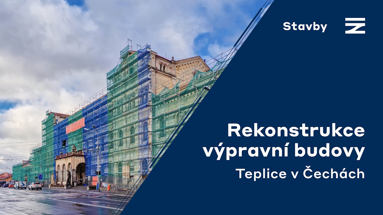🏗 Rekonstrukce výpravní budovy - Teplice v Čechách