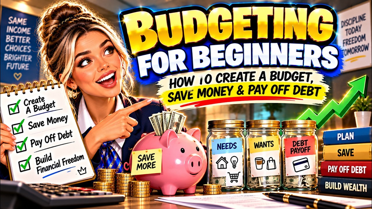 Budgeting for Beginners | How to Create a Budget, Save Money & Pay Off Debt