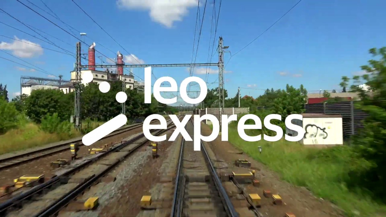 Pohledem strojvedoucího - Leo Express / CabView - Leo Express