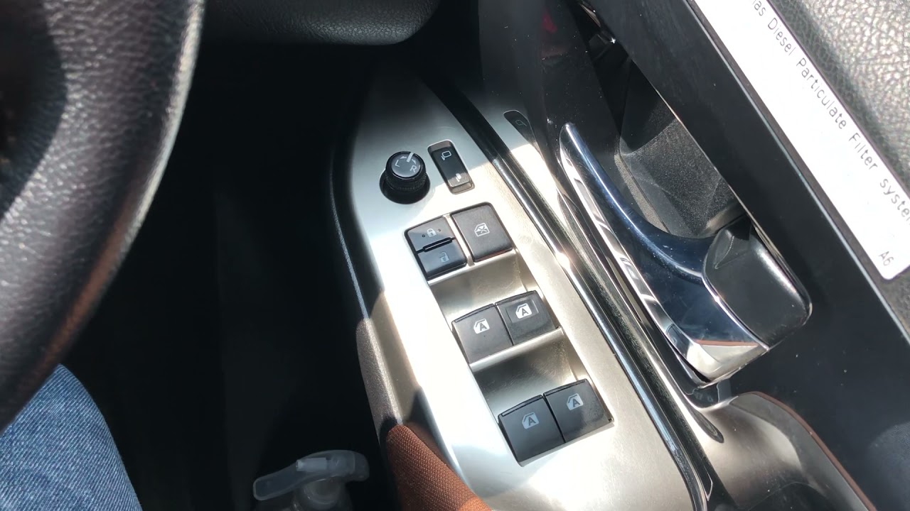 Innova Crysta|Fortuner| Legender Driving Seat Controls | Power window Control| Orvm Control| Locking