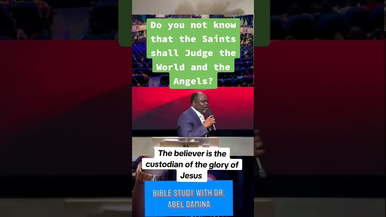 The Saints shall Judge the Angels! #drabeldamina