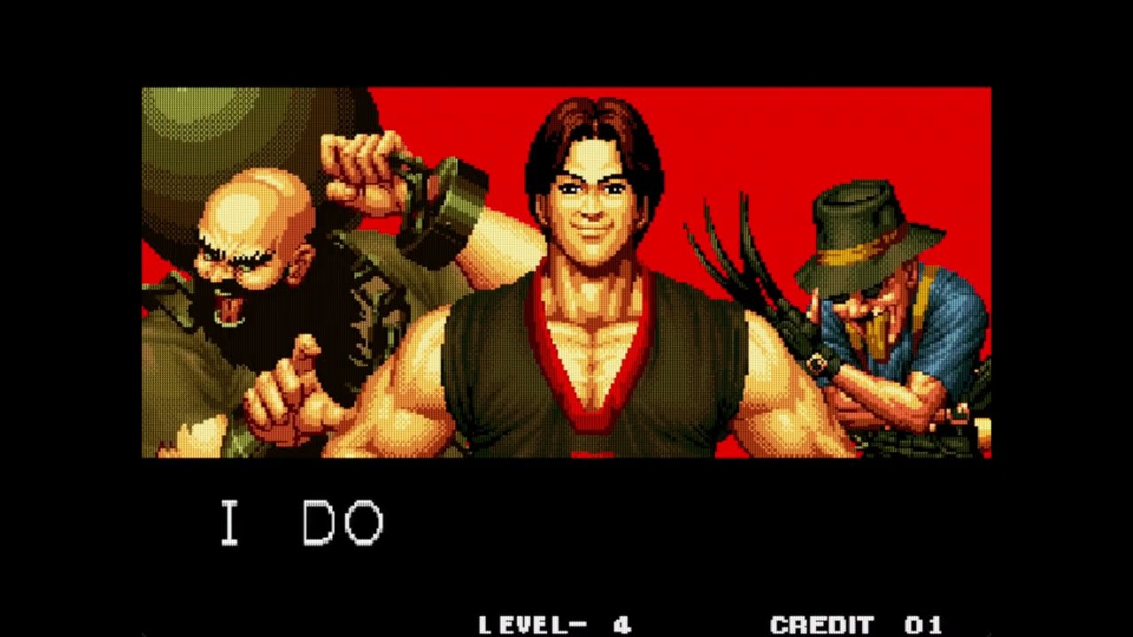 The King Of Fighters 94 Arcade - Korea Team (Playthrough/Longplay)  Real Hardware NEO-GEO MVS PCB 4K