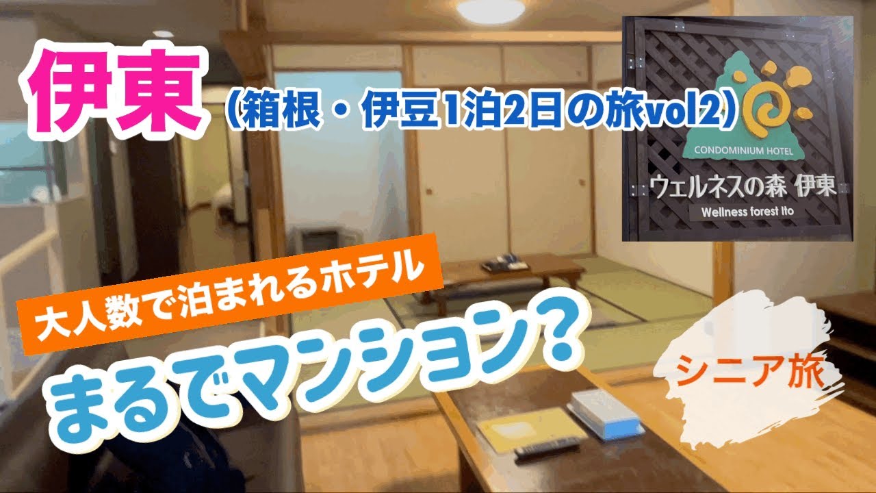 [伊東観光]伊東温泉(共立リゾート)ウェルネスの森伊東に宿泊[箱根•伊豆vol2](2024.11/24.25と2025.2/2.3撮影)