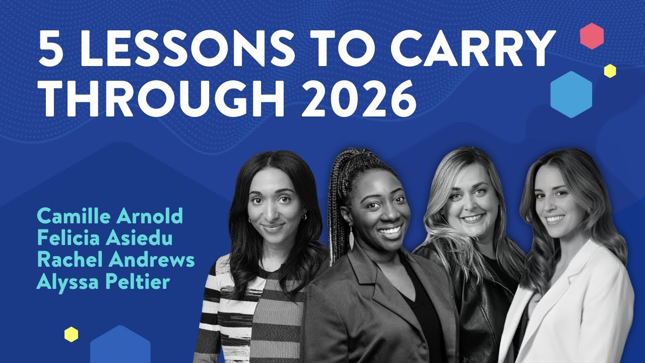 5 Lessons from 2025 to carry you through 2026