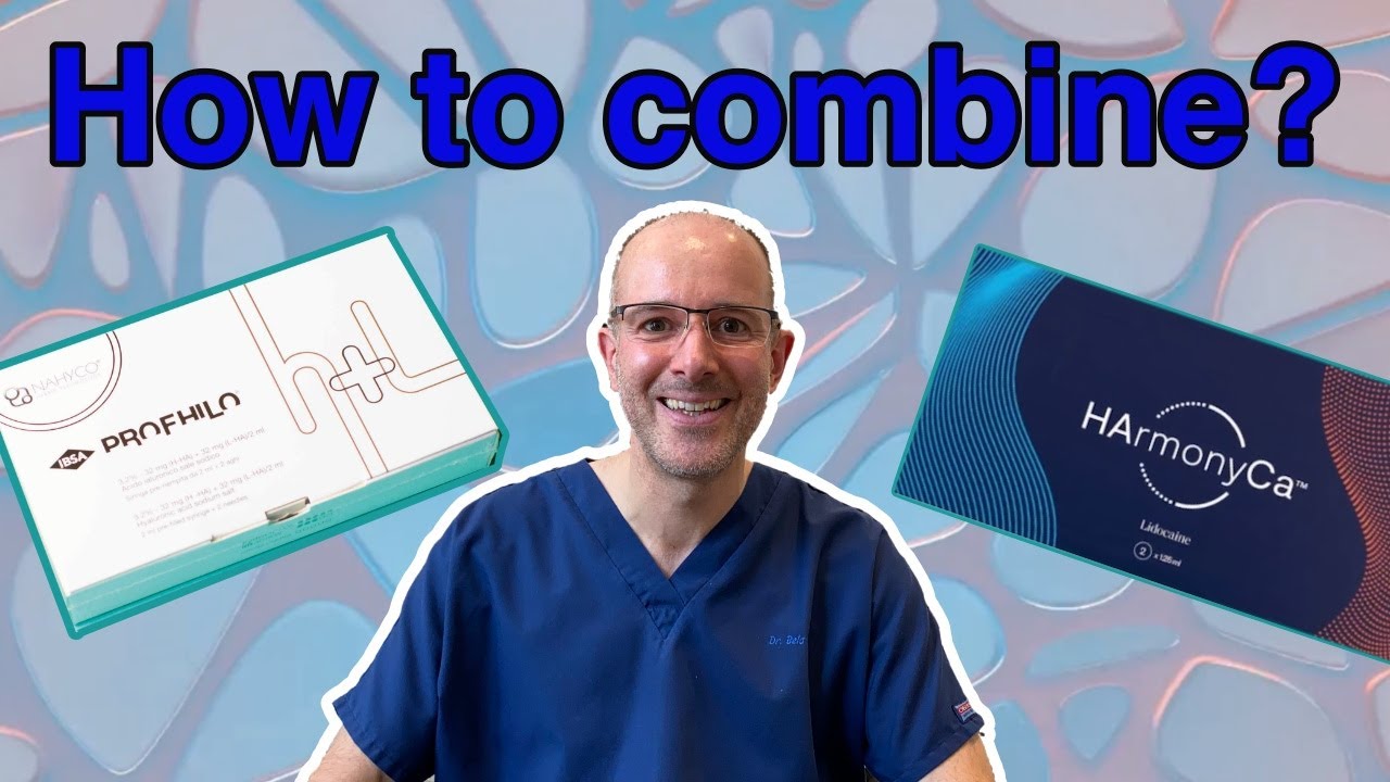 How to combine Profhilo with HArmonyCA and the Juvederm range of fillers?