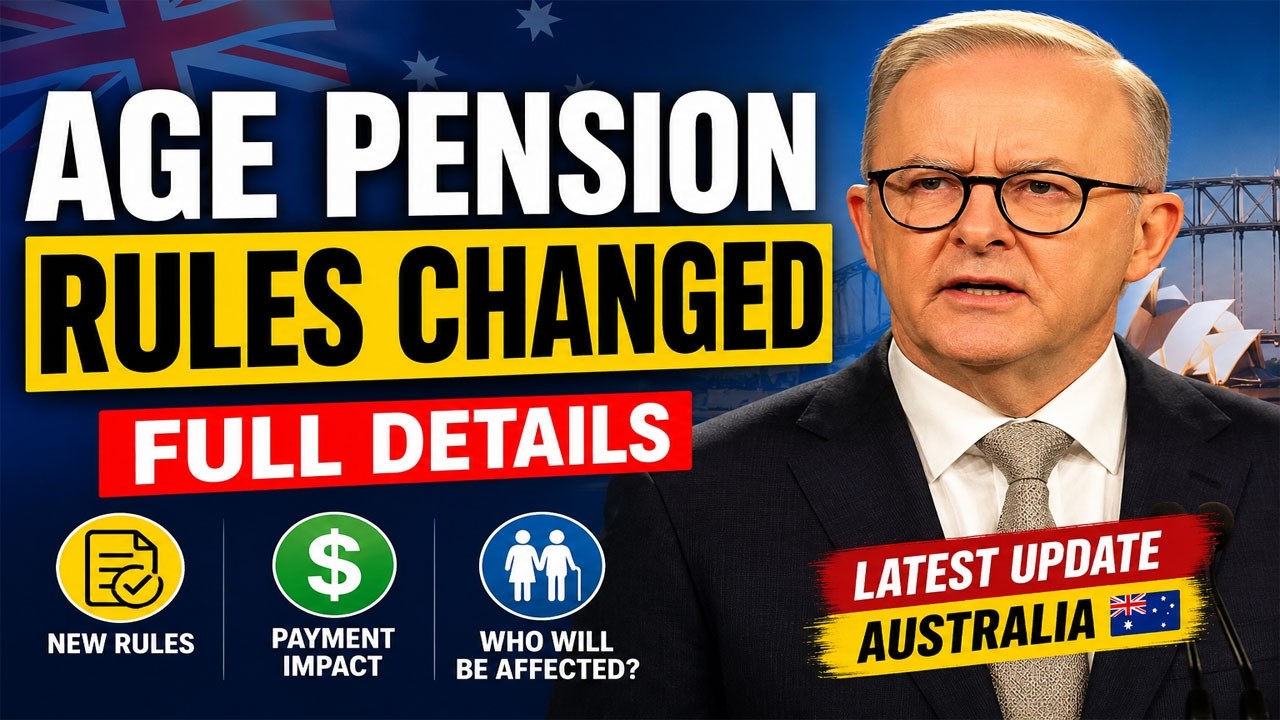 🇦🇺 Australia Age Pension 2026 &mdash; Rules Changed! New Rates, Thresholds & What You Must Know