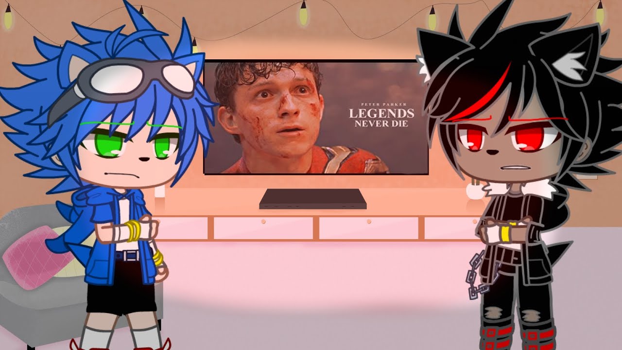 ~Sonic react to Spider-man(NWH)~ENG/RUS~Part 3~3/4~SonicAU~MyAU~GachaClub~