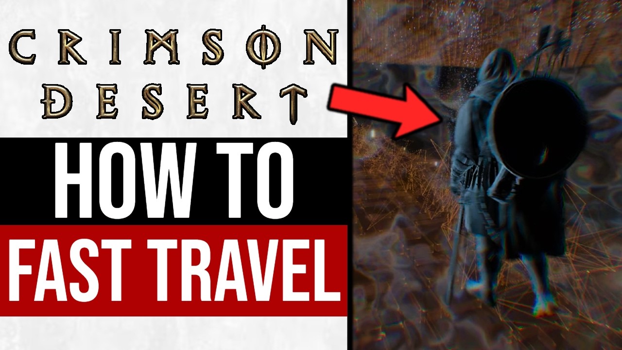 Crimson Desert How to Fast Travel (QUICK GUIDE)