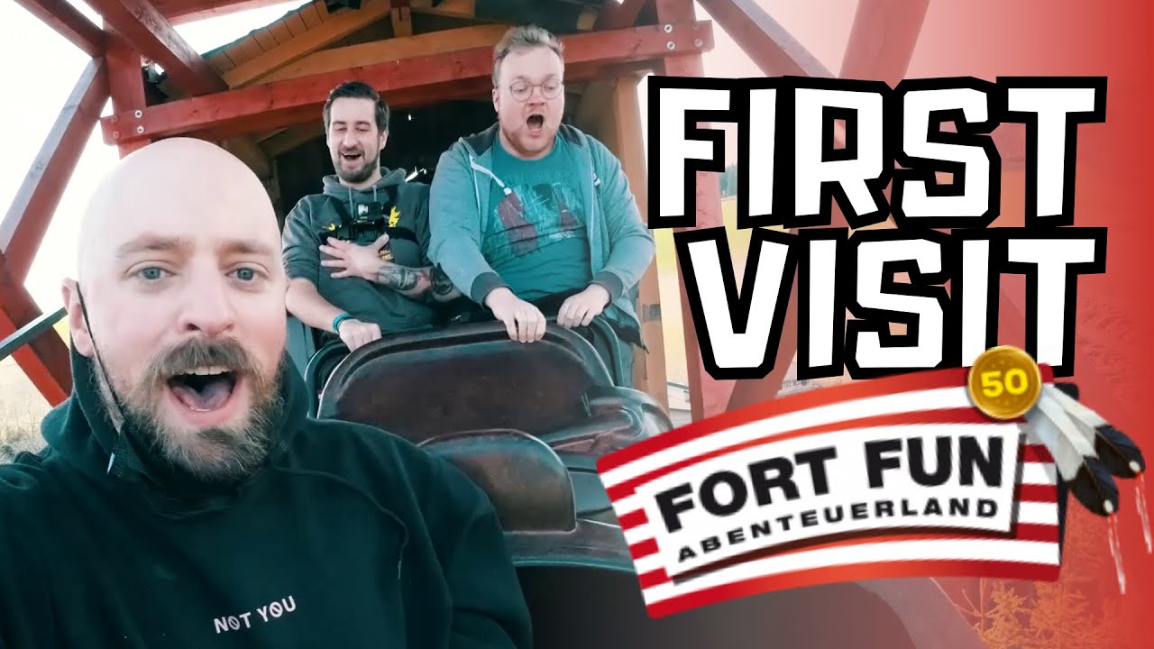 Was ist dieser First Drop?! - FORT FUN Erstbesuch - Freizeitpark Vlog + Onrides