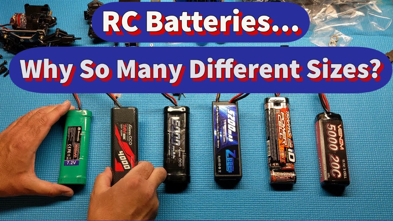 Lipo Batteries That Fit Tamiya Cars? Lets Find One! Looking at NIMH and Lipo battery size and shapes