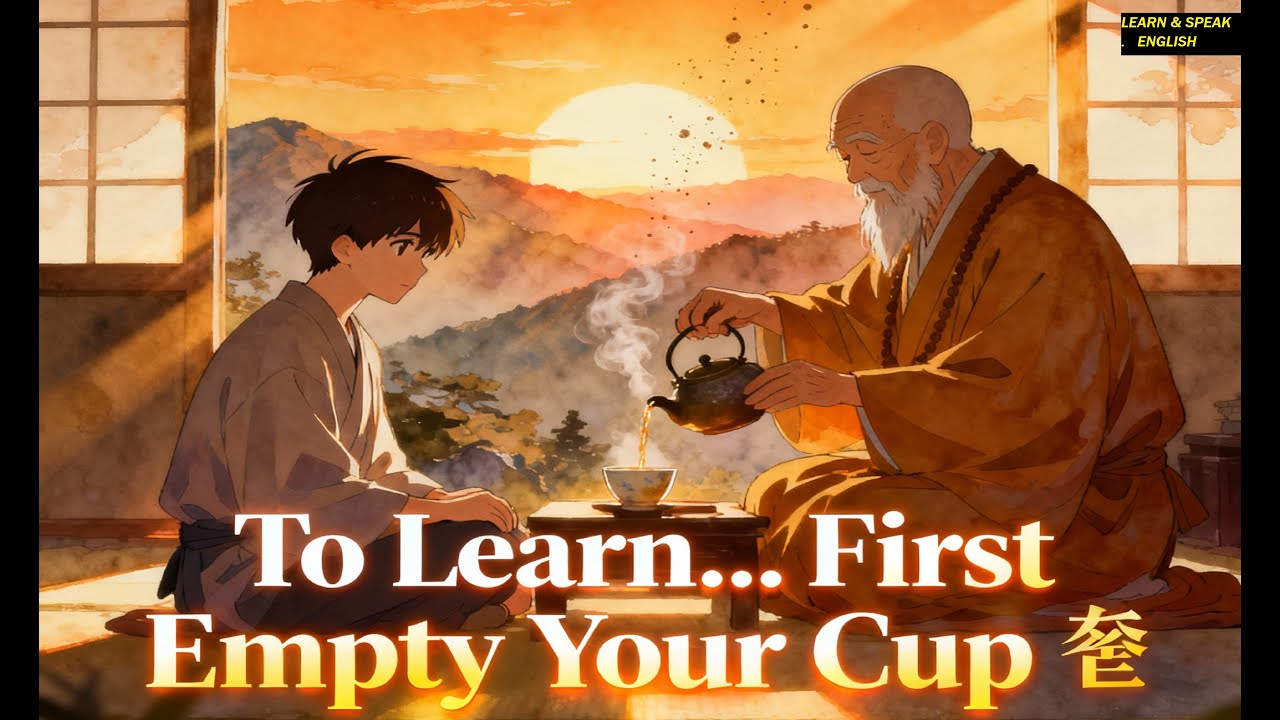He Thought He Was Wise… Until the Monk Poured the Tea 🍵