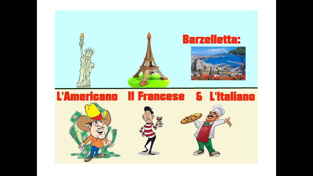 Barzelletta - L'Americano, il Francese & l'Italiano