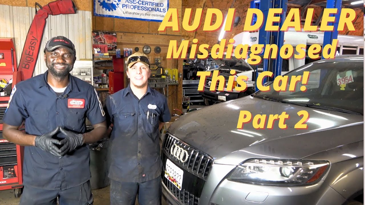 AUDI Q7 Low Power, Limp Home Mode - We Fixed What AUDI Dealership Could Not Fix - Code P0299 Part 2