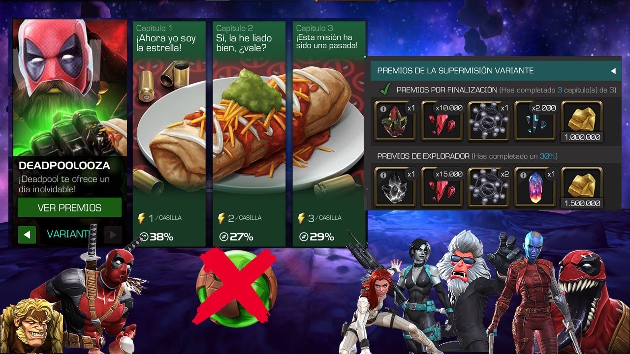 Cómo obtener FÁCILMENTE tu cristal de 5 estrellas de la variante 8 DEADPOOLOOZA | Marvel MCOC