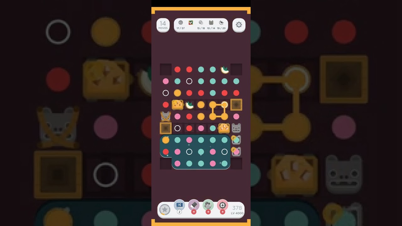 Two Dots Level 4000. Soundtrack playing as well.