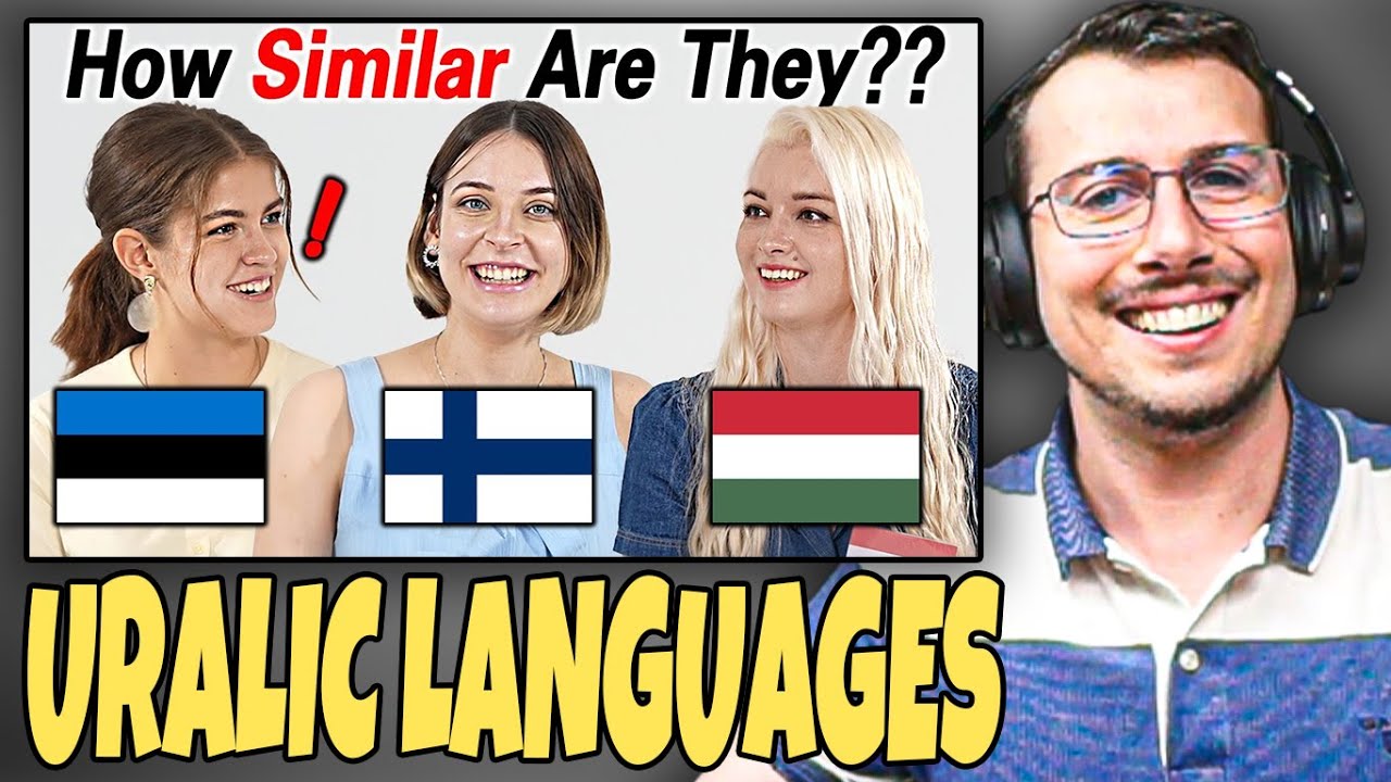 Могут ли носители уральских языков понимать друг друга? Реакция 🇭🇺🇪🇪🇫🇮