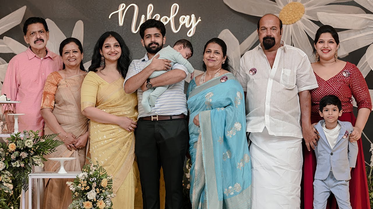 Christening of Nikolaj Jose Vinod | Baptism | Adam Lights | Kerala