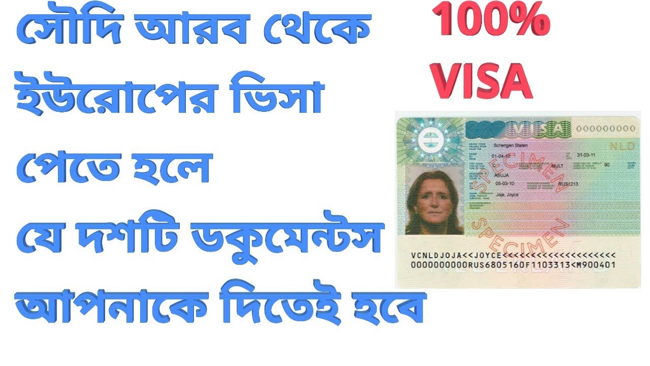 Europe visa from saudi arabia
