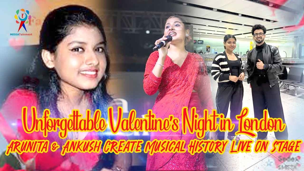 Unforgettable Valentine’s Night in London: Arunita & Ankush Create Musical History Live On Stage