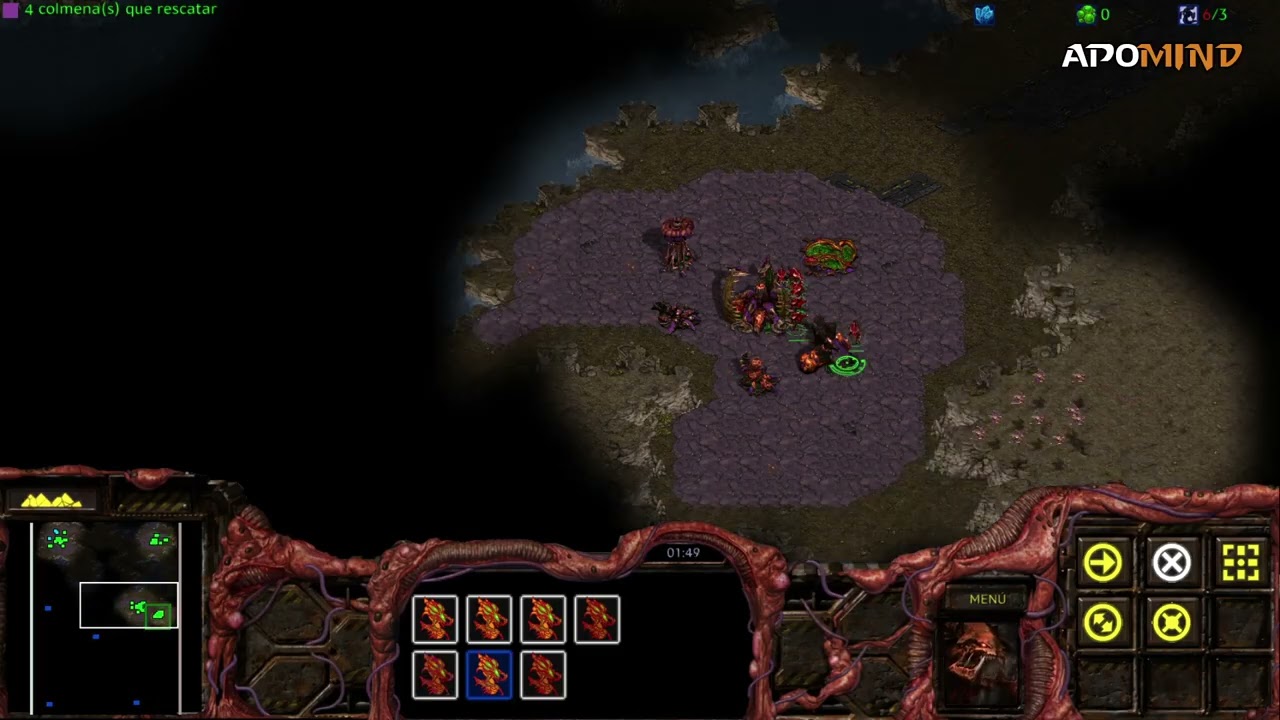 1. Disrupción infame [Zerg VI] StarCraft: Brood War