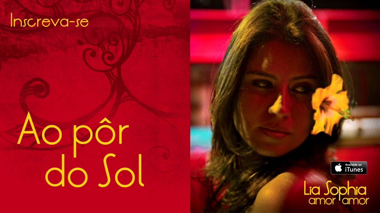 Lia Sophia - Ao pôr do sol (Áudio Oficial + Letra)
