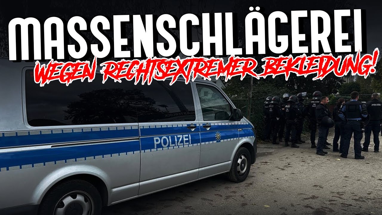 Chemie vs. Weixdorf: Massenschl&auml;gerei wegen rechtsextremer Bekleidung!
