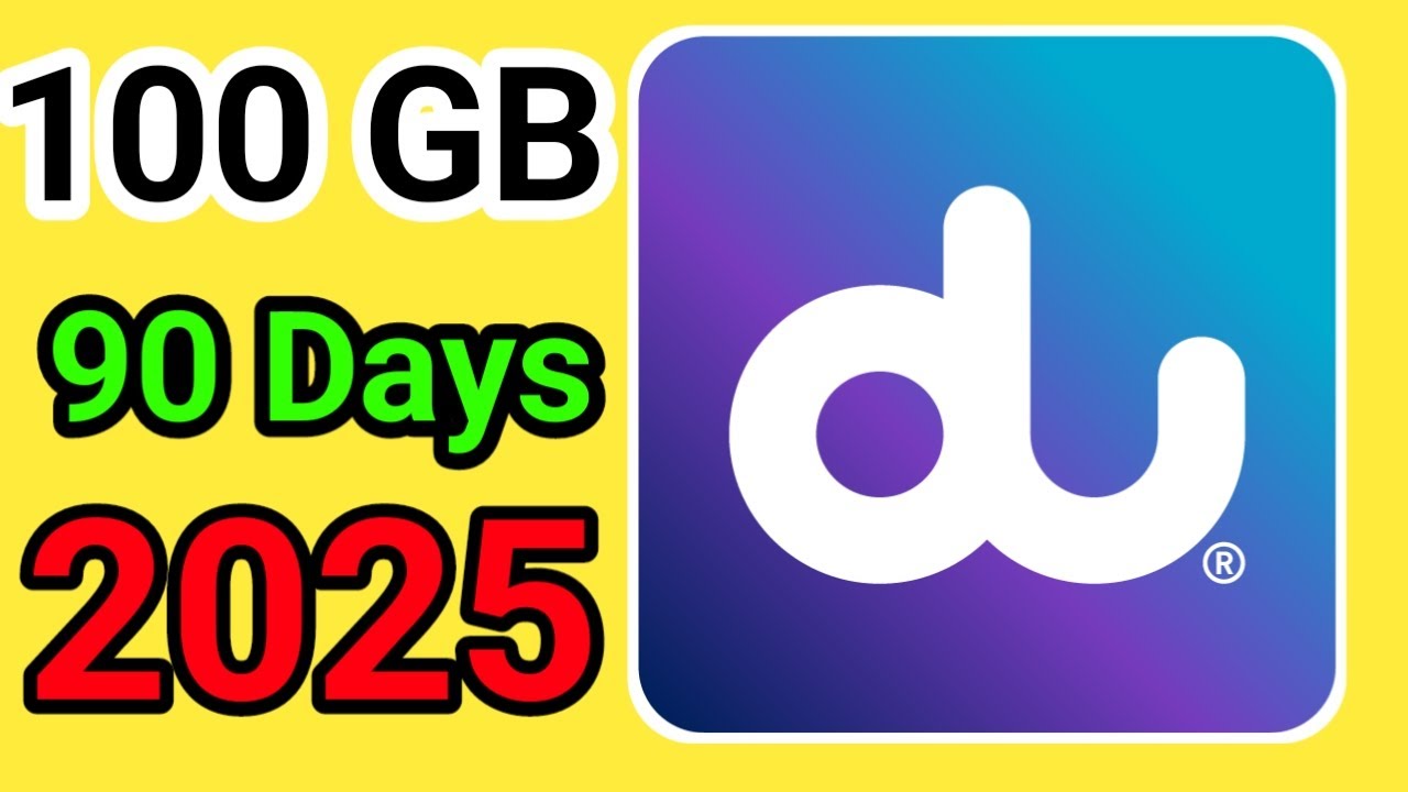 du 100 gb data offer code | Du 100GB for 90 days code