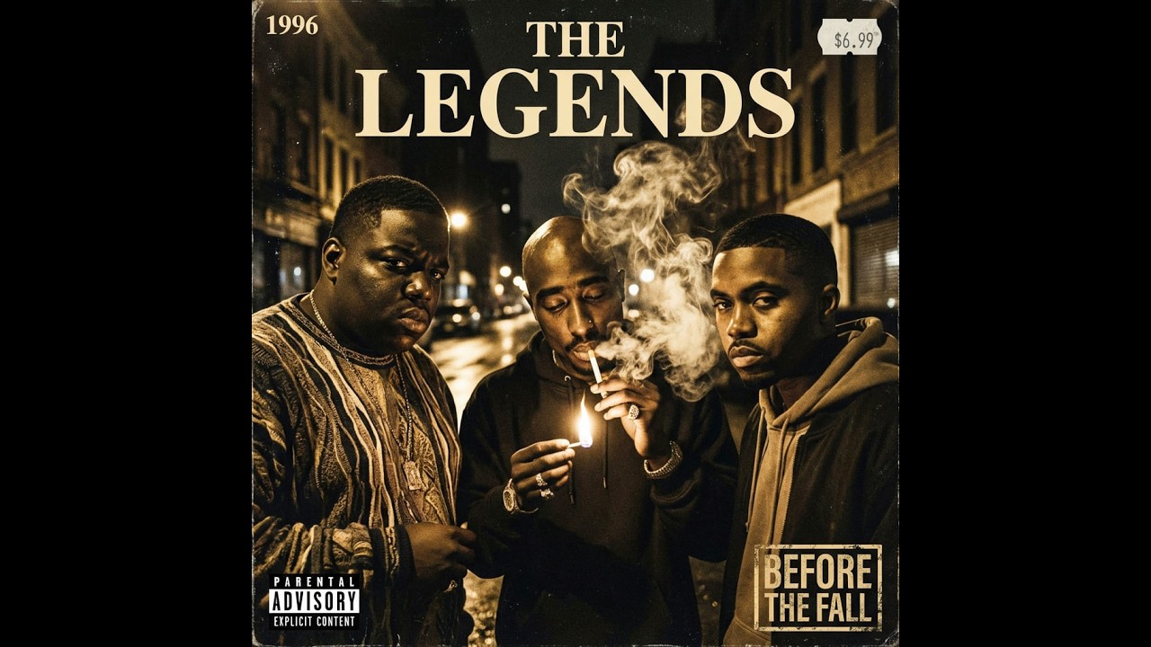 Tupac Shakur x The Notorious B.I.G. x Nas 🔥 90s Rap Legends | Golden Era Hip Hop Classics