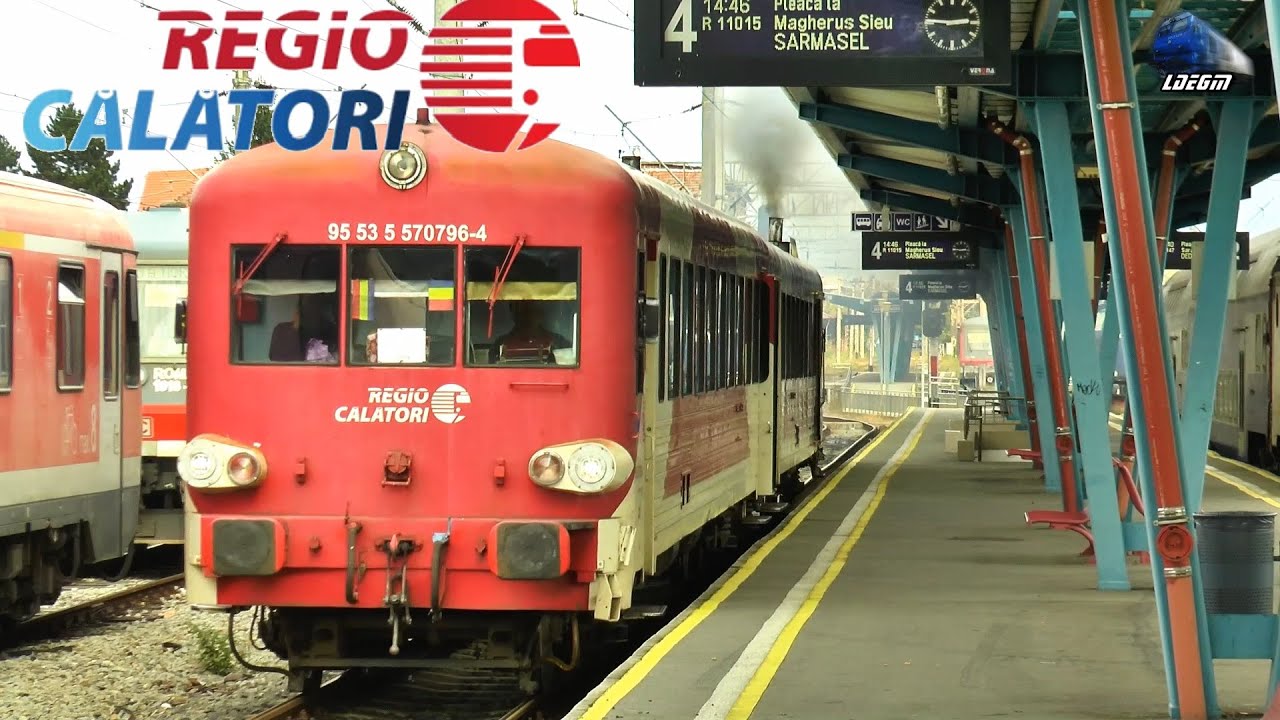 Automotor Caravelle X4500 97-0796-2 Old DMU in Gara Bistrița Nord Train Station - 24 September 2022