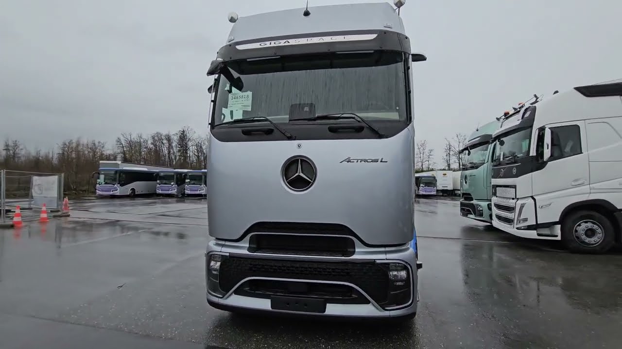 Новый дизайн Mercedes Actros