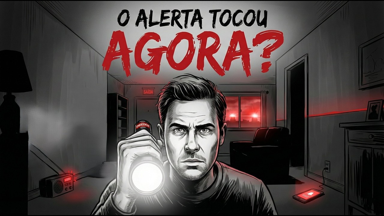 60 minutos de sobrevivência urbana: transforme pânico em plano antes que falte luz