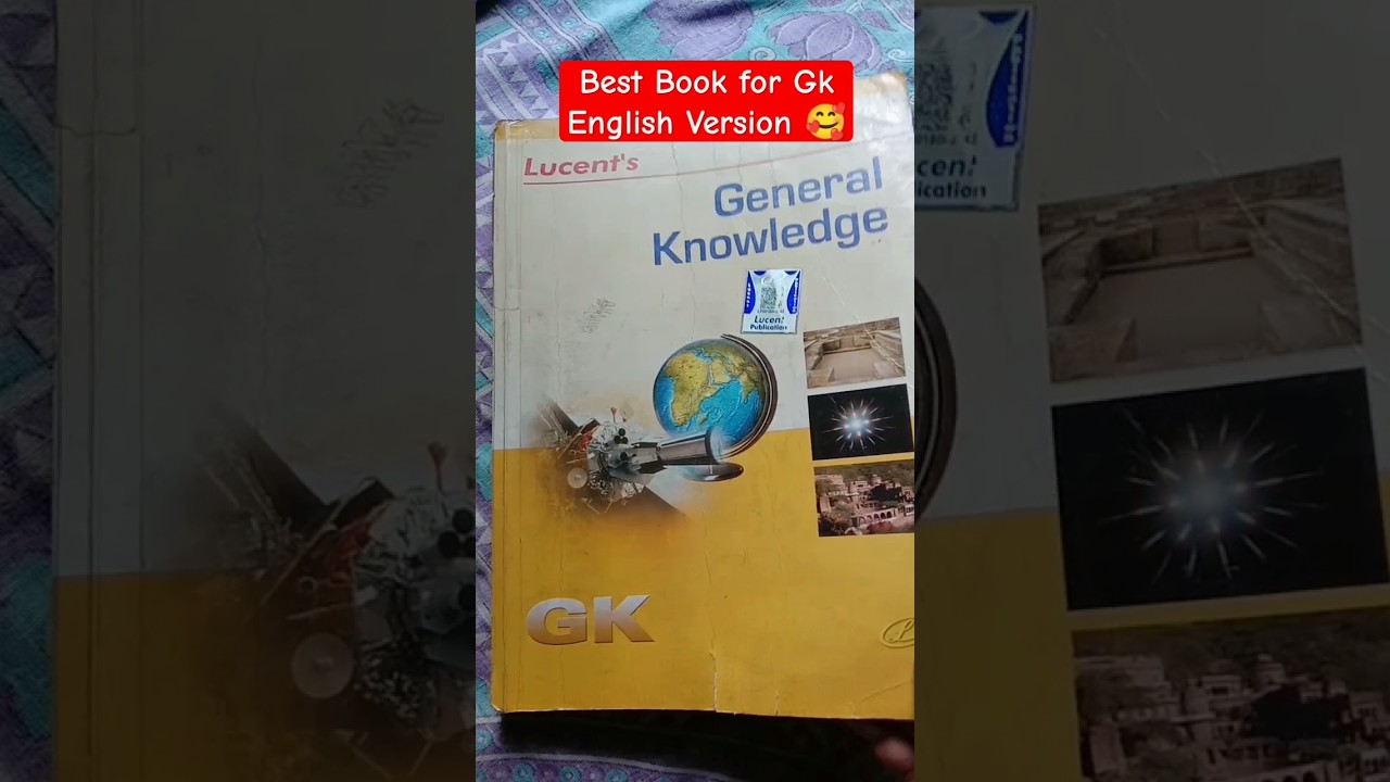 Lucent General knowledge Book 📚 || Best Gk Book for UPSC , PSCs , SSC & RAILWAY Exam || Gk Book