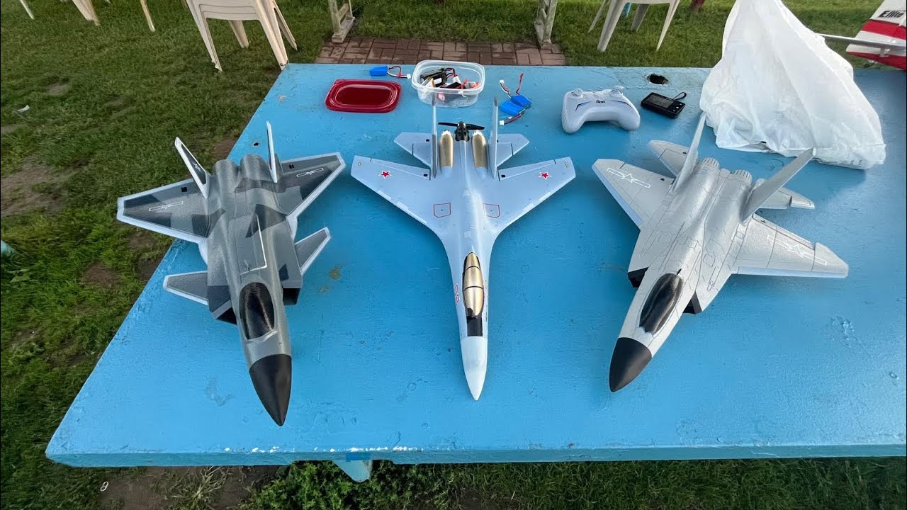 3 must have RC Jets, For skilled pilots and Beginners! The J35, Su35 and J20