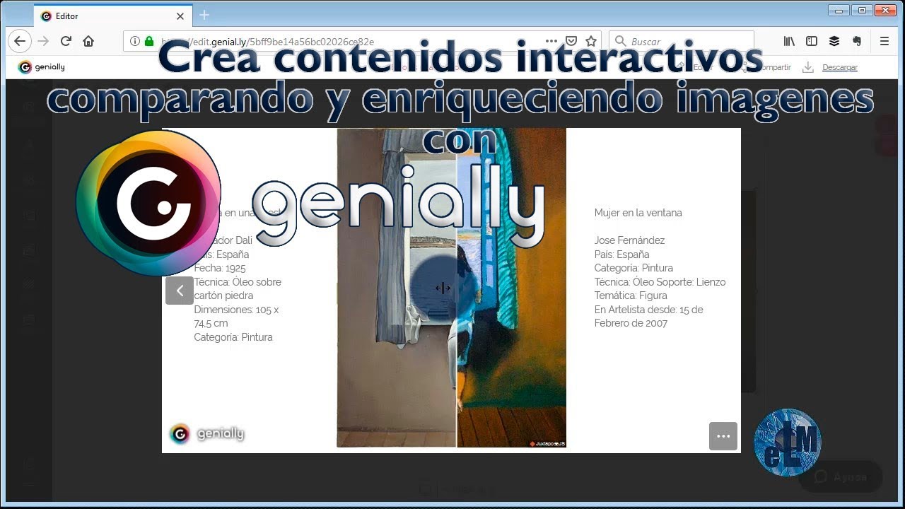 Crea contenidos interactivos comparando y enriqueciendo imagenes