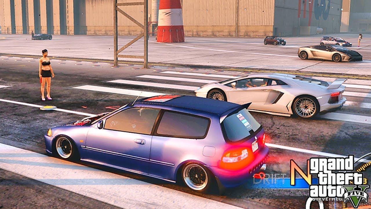 GTA 5 REAL LIFE MOD #370 HONDA !!! (GTA 5 REAL LIFE MODS)