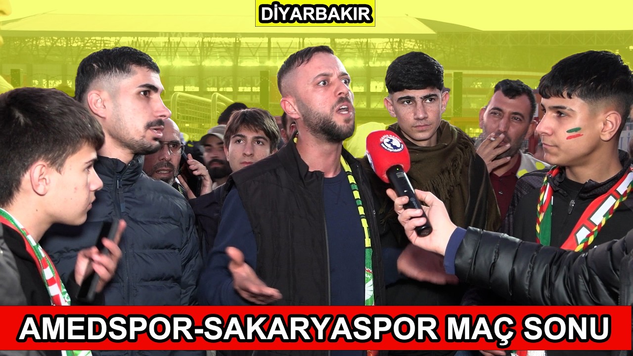 AMEDSPOR-SAKARYASPOR MAÇ SONU. ( TARAFTAR ÇILDIRDI )