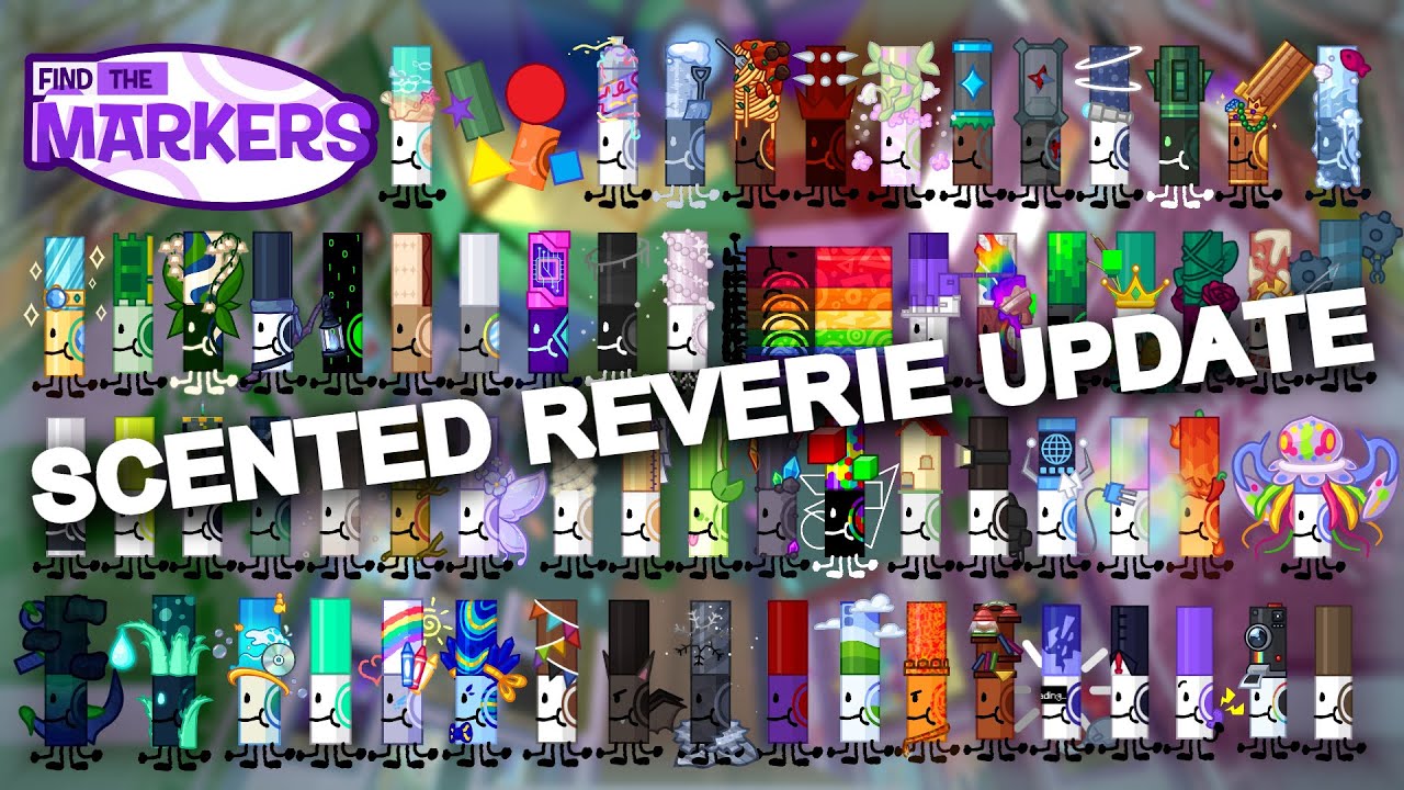 How to find ALL 83 MARKERS in the Scented Reverie Update - Find the Markers [ROBLOX]