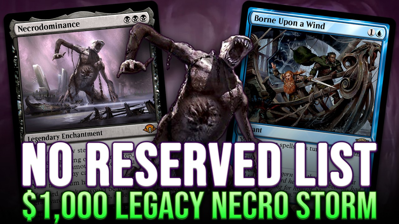 NO RESERVED LIST! Necrodominance Combo &mdash; MTG Legacy Budget Storm for $1,000 | Magic: The Gathering