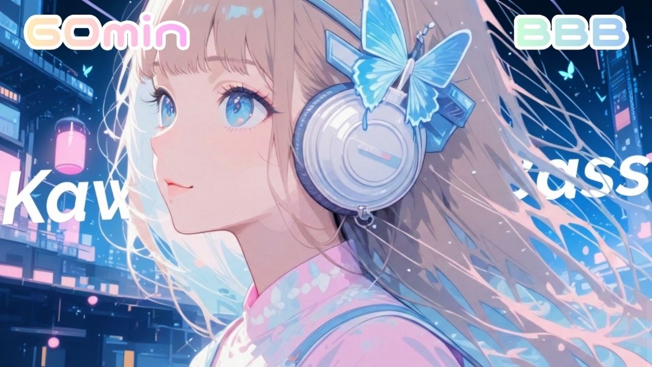 【フリーBGM】星屑チェリーソーダ｜Cherry Soda Stardust🍒かわいい/チル/chill/pop【作業用・配信用・勉強用】1時間耐久