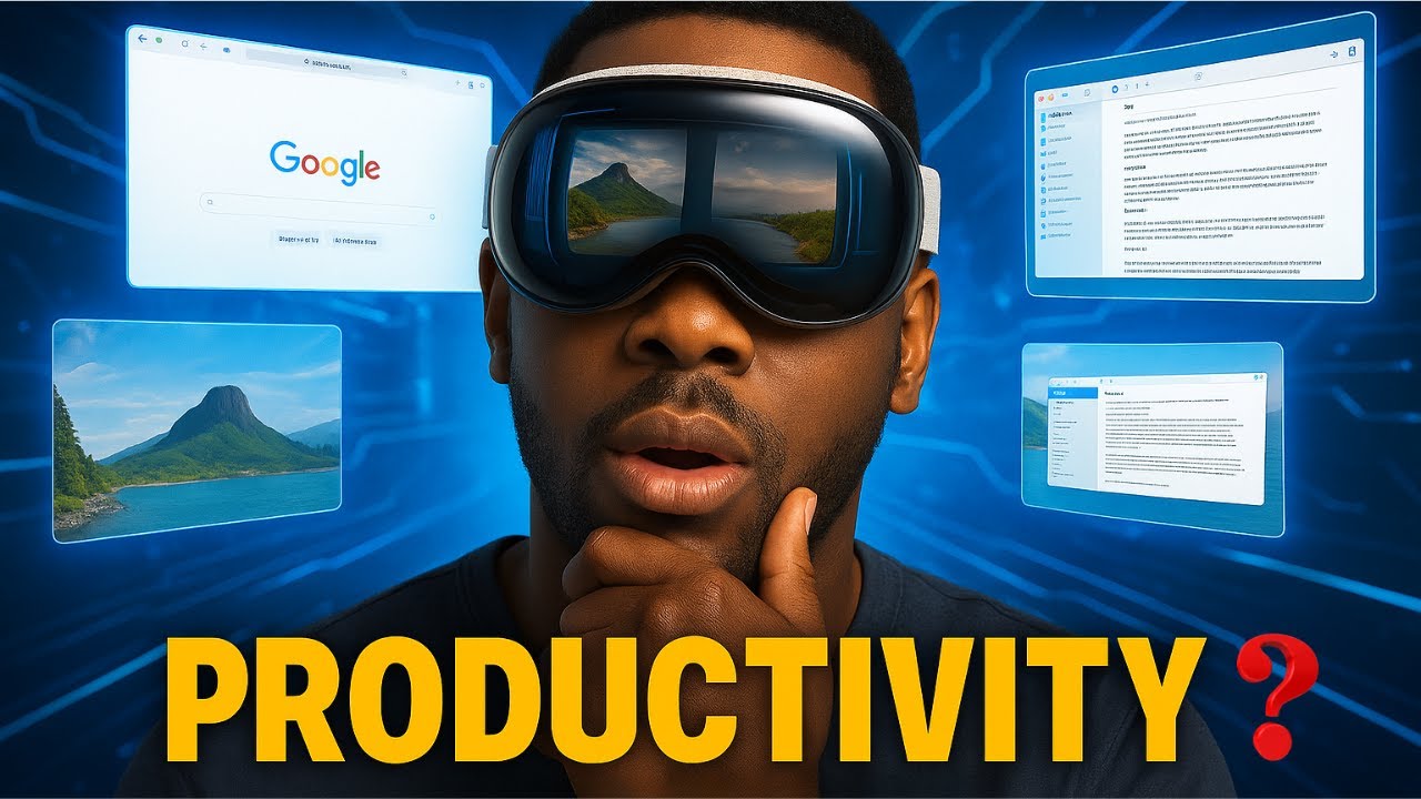 Can You REALLY Work in Apple Vision Pro? 🤯