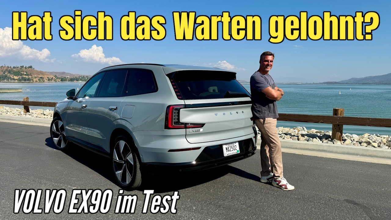 Volvo EX90: Der kommt parallel zum XC90 - Facelift! Erster Test |  Modelljahr 2025
