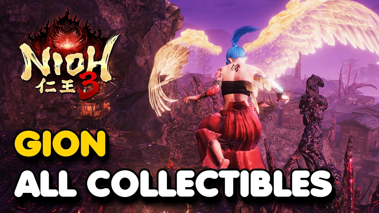 Nioh 3 - Gion All Collectible Locations