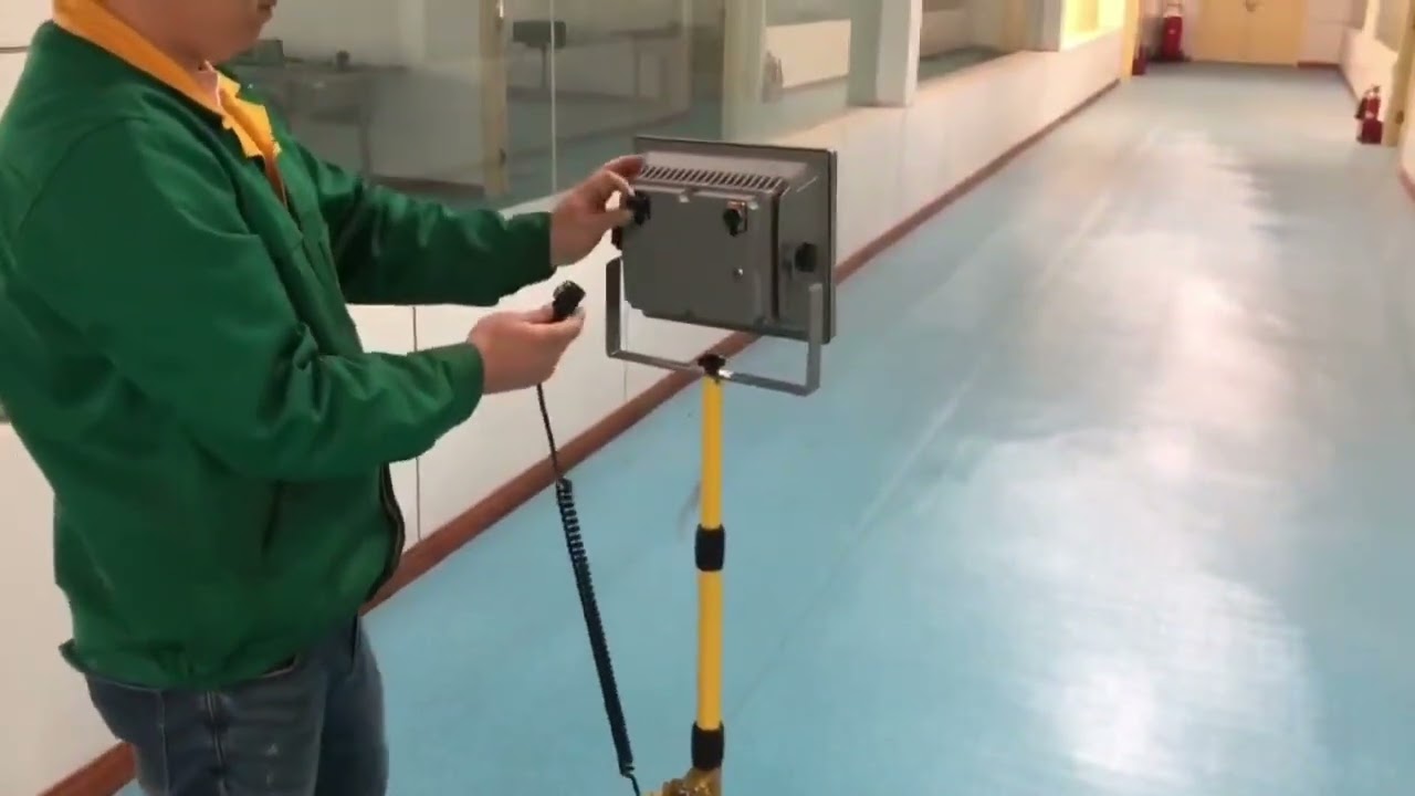 Portable explosion proof light