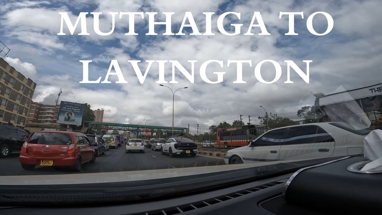 Scenic Drive From MUTHAIGA, THIKA ROAD Via KILELESHWA to LAVINGTON