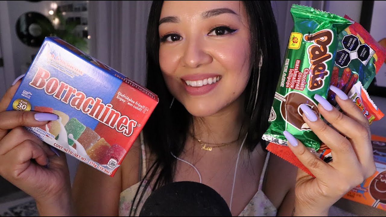 ASMR✨Trying new Mexican candy 🍭 🍬