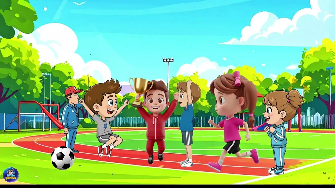 It’s Sports Day! Lesson 2 unit 1 1st term kg2 b