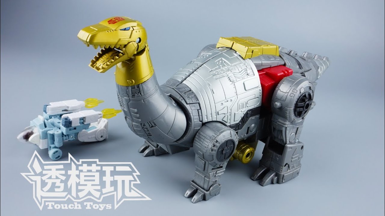 【SwiftTransform】Nice Dinobot! 86 SLUDGE With EXO-SUIT Spike/Daniel! Studio Series G1 Transformers 速变