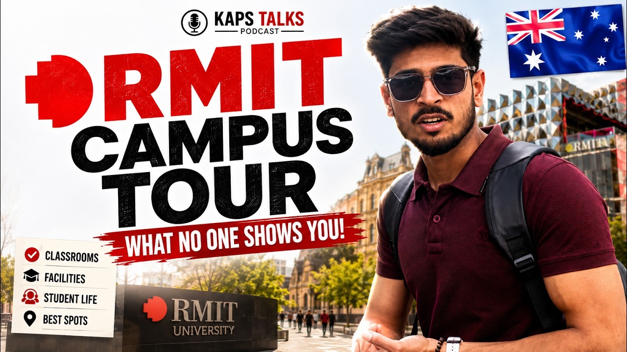 RMIT University Campus Tour (in English) | International Students in Australia🇦🇺 | Vlog #185