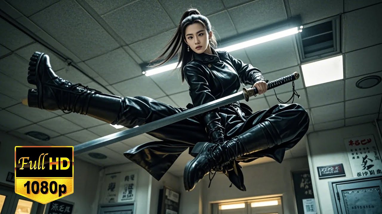[Kung Fu Movie] Kung Fu beauty disguised as a nurse defeated all the Japanese soldiers!#movie